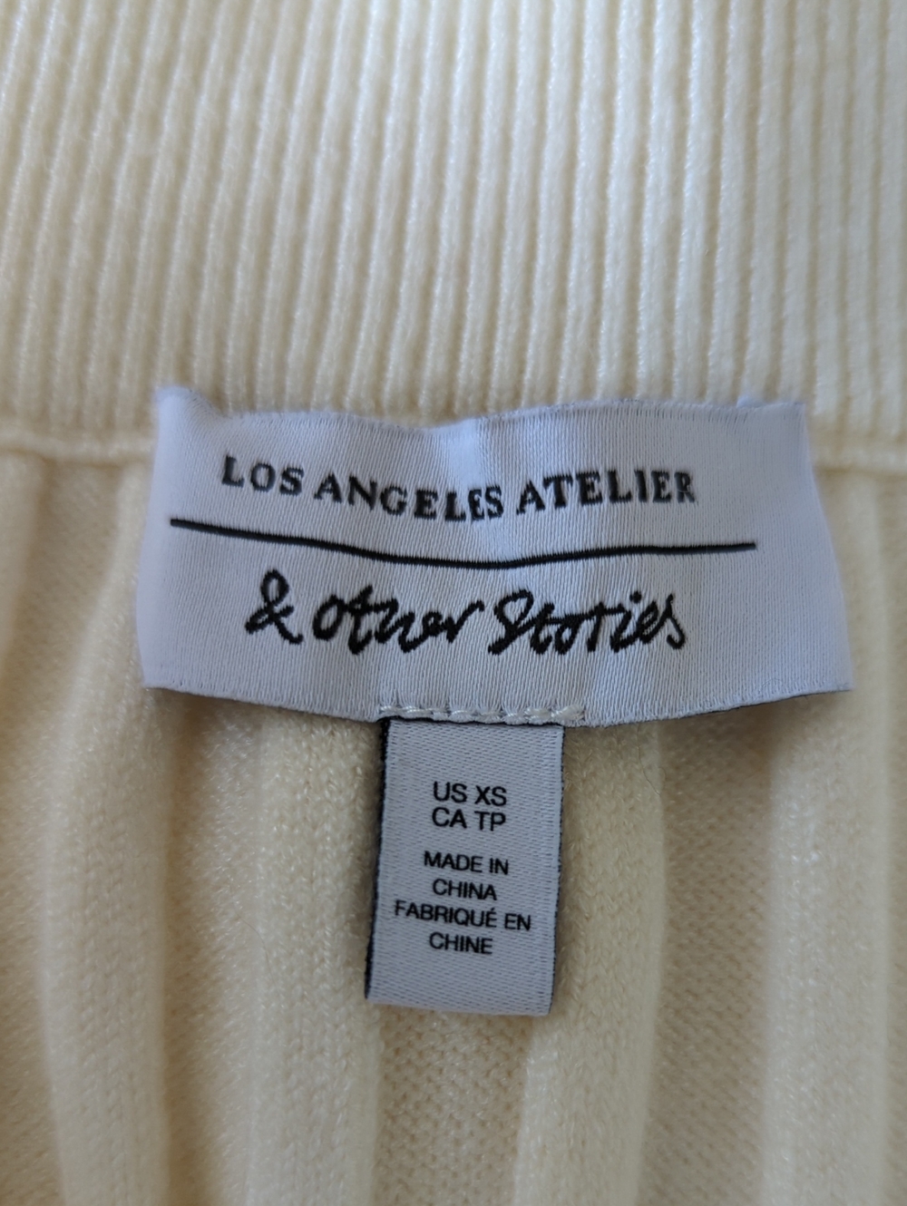 & Other Stories Rib Knit Midi Skirt - Picture 8 of 10